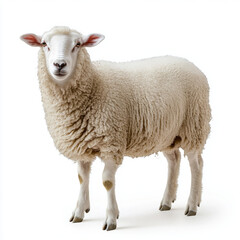 Fototapeta premium sheep and lamb