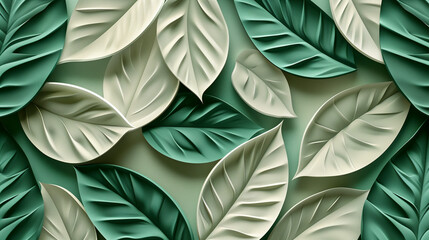 astarte.ai: Ivory Florals on Emerald Green Canvas	
