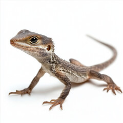 Obraz premium lizard isolated on white