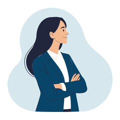 Confident Female Professional: Embracing Leadership