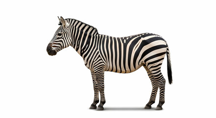 Plains Zebra: Profile View, Wildlife Photography, African Animal