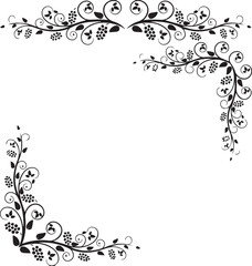 Beautiful flower art and mandala vector design