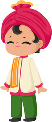 illustration indian character