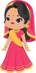 illustration indian character