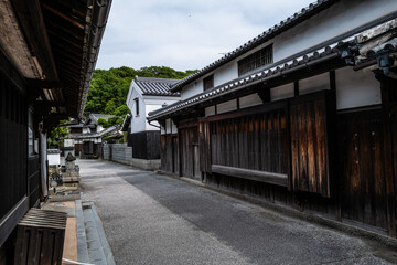 塩飽本島笠島地区の町並み