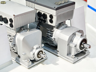 Electric motors with frequency inverters