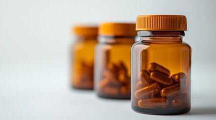 Various bottles of prescription medication.