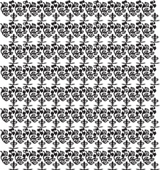 Beautiful flower art and mandala vector design