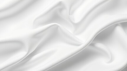 Obraz premium Elegant White Fabric Texture