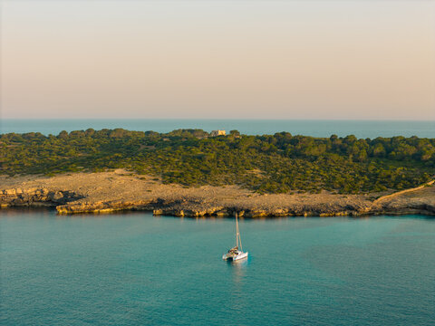 Sunset Golden Hour at Cala Millor, Mallorca