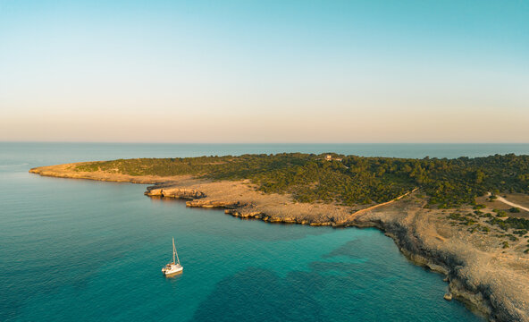 Sunset Golden Hour at Cala Millor, Mallorca