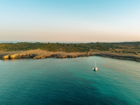 Sunset Golden Hour at Cala Millor, Mallorca