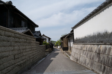 塩飽本島笠島地区の町並み