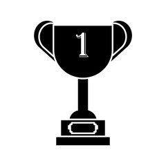 cup icon white on background