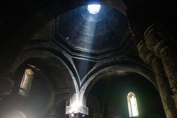 Light Beam Inside Haghartsin Monastery, Armenia