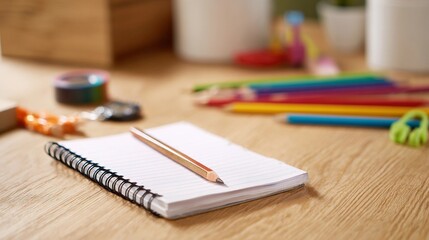 Minimalist educational banner showing "Back to school" for use in seasonal campaigns, school openings, or digital communication.