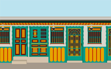 Fototapeta premium CASA QUINDIO III