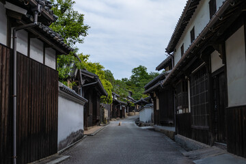 塩飽本島笠島地区の町並み