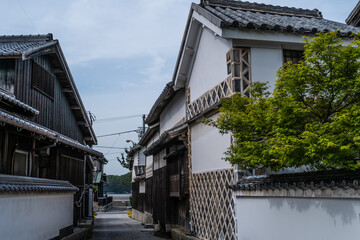 塩飽本島笠島地区の町並み