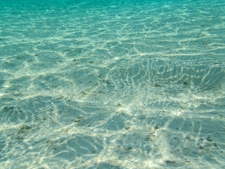 Crystal Clear Water Sunlight Patterns