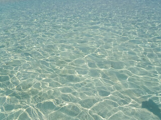 Crystal Clear Water Sunlight Patterns