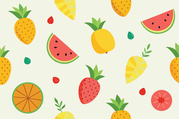 fruit seamless pattern