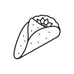 vector illustration of a bread