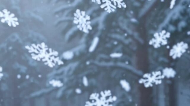 neve, flocos de neve