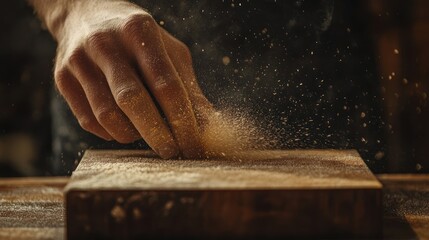 Woodworking Craftsmanship: Dust and Precision