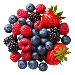 Mixed Berries Collection - Transparent PNG