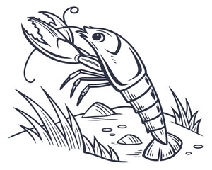 realistic mascot set of arrows hand drawn vector