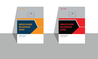 Brochure business cover page design