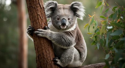Obraz premium koala in tree