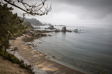 North Spain magical scenery on atlantic coastline