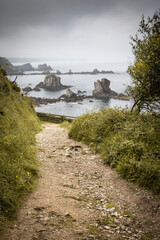 North Spain magical scenery on atlantic coastline