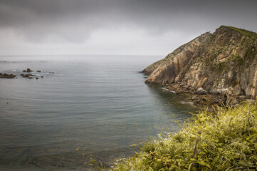 North Spain magical scenery on atlantic coastline
