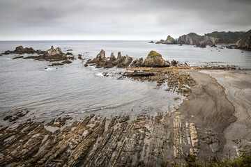 North Spain magical scenery on atlantic coastline