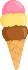 illustration ice cream
