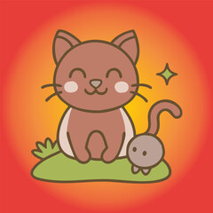 Adopt a pet square flyer style or social media banner design template