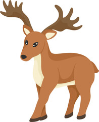 illustration deer