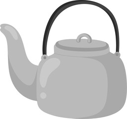 Obraz premium illustration camping pot