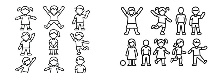 Children playing and enjoying outdoor activities in a school playground during a sunny afternoon