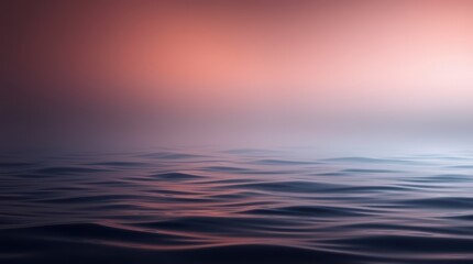 Obraz premium Ocean Waves at Sunset