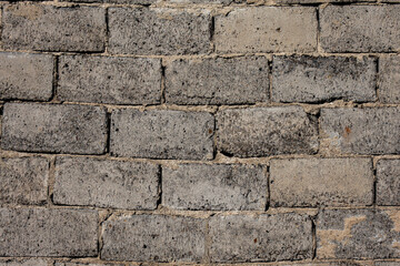 Old red brick wall, mur ściana z czerwonej cegły
