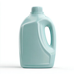 laundry detergent bottle with handle, standing upright