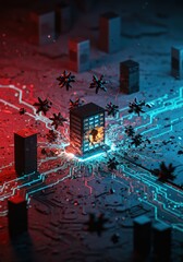 Cybersecurity Data Virus Attack Digital Technology