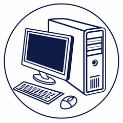 Fototapeta premium computer