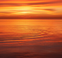 Obraz premium sunset over the sea