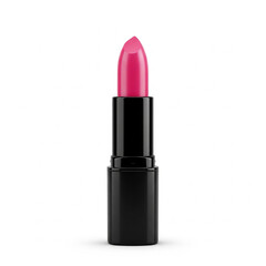 Fototapeta premium pink lipstick isolated on white background