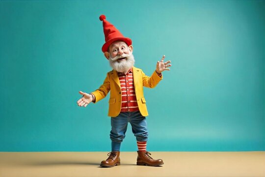 A lone figure in silly attire, engaging in a comical, self-deprecating activity Perfect for illustrating humor, lightheartedness, and solo entertainment , individual, self-deprecating, absurd